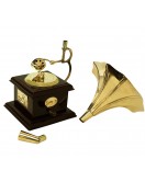 Brass Gramophone Showpiece