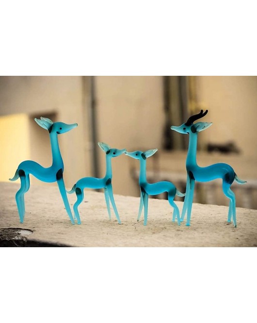 Decorative Deer Family Showpiece