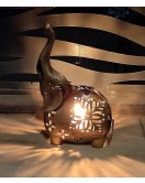 Elephant Design Candle Holder