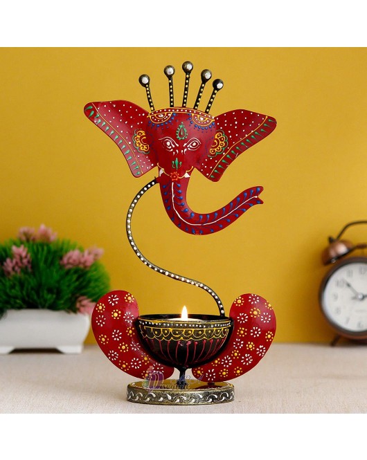 Lord Ganesha Candle Holder