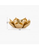 Lotus Shape Candle Holder Set