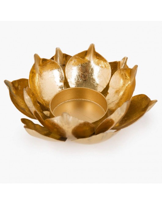 Lotus Shape Candle Holder Set