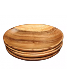 Oval Wooden Plate