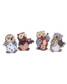 Owls Showpiece Set