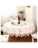 Rose Round Tablecloth