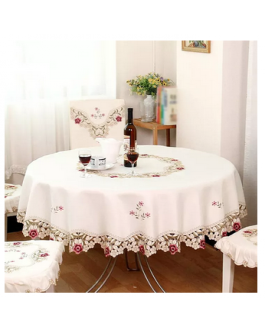 Rose Round Tablecloth