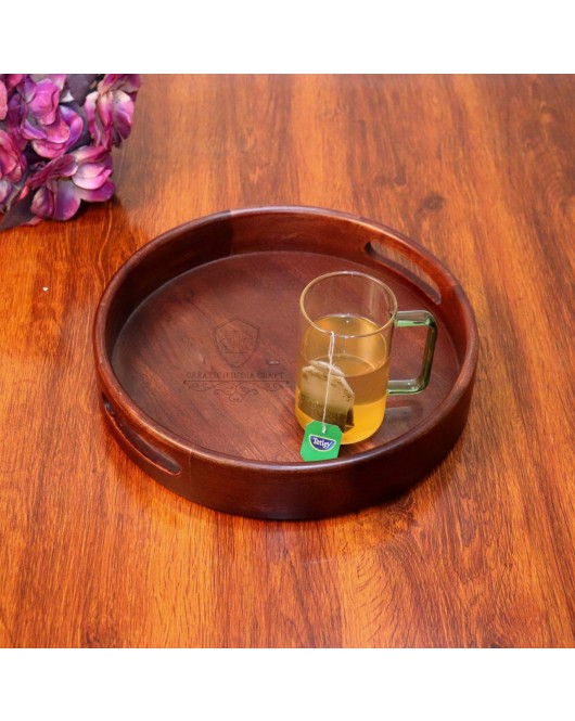 Round Shape Serving Trays