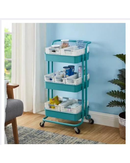 Wheels And Handle Rack Organizer