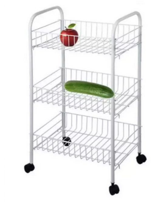 White Storage Cart