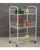 White Storage Cart